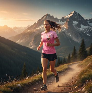 Camiseta técnica rosa GRL POWER™