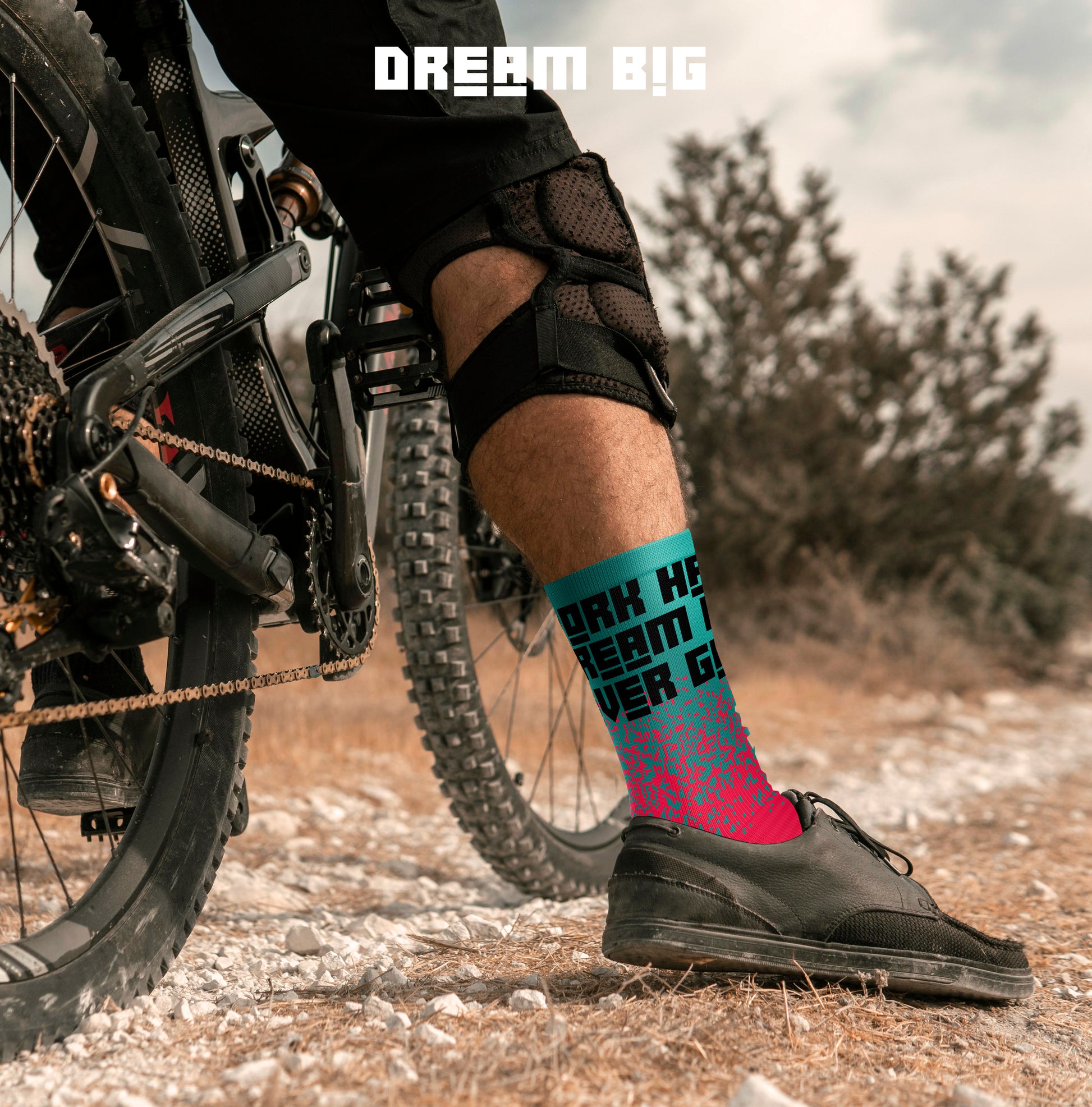 Calcetín Deportivo SOCK SPORT+ DREAM BIG - DOPAMINEOFICIAL