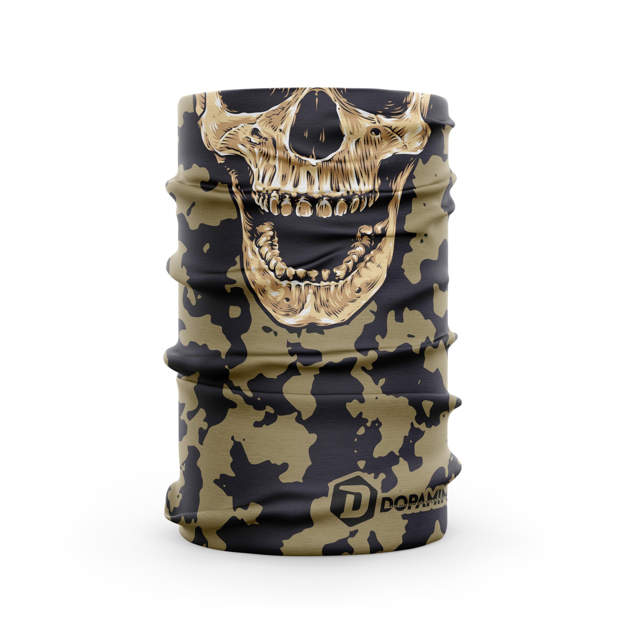 Dopamine Buf Tubular CALAVERA MARRON® - DOPAMINEOFICIAL