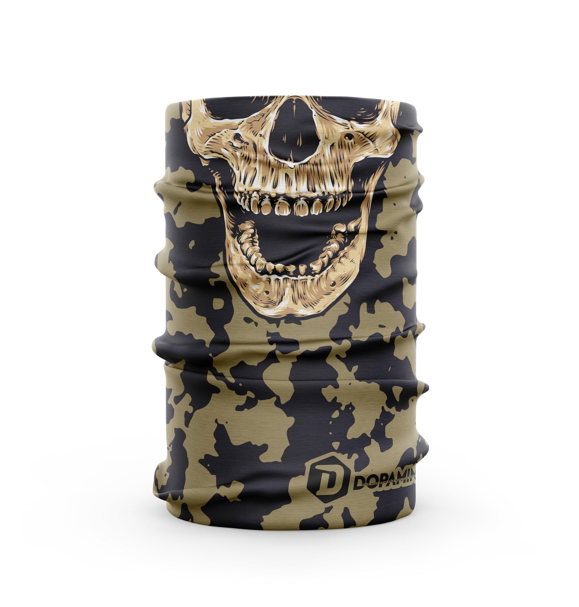 Dopamine Buf Tubular CALAVERA MARRON® - DOPAMINEOFICIAL