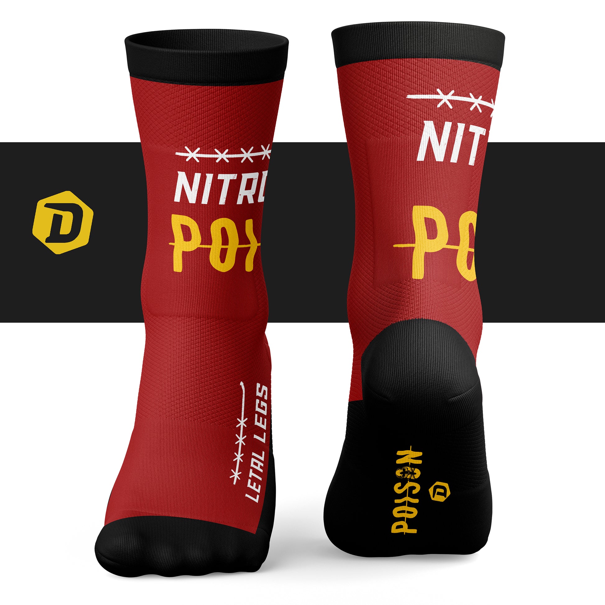 Calcetín Deportivo SOCK NITRO POISON - DOPAMINEOFICIAL