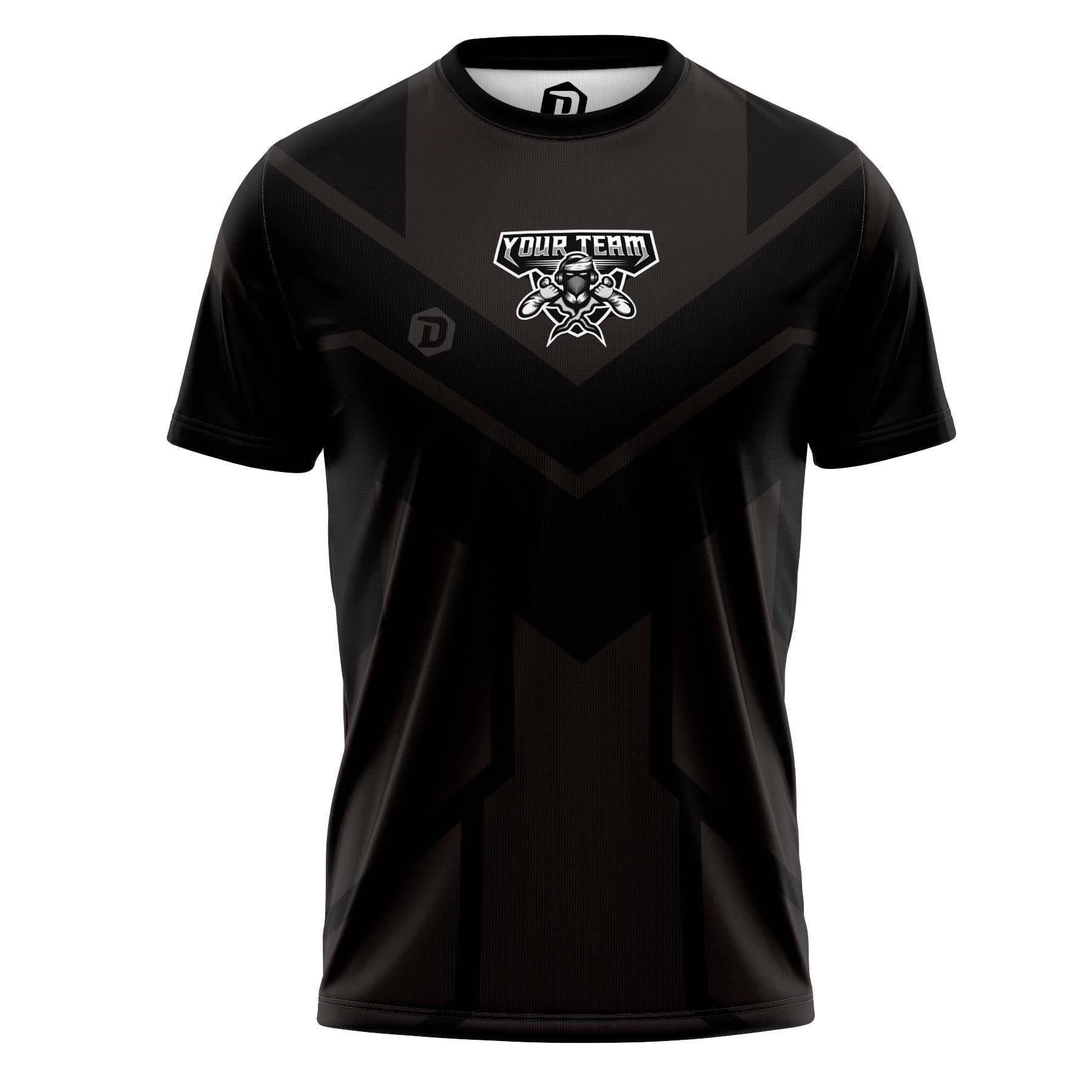 Camiseta E-Sport PERSONALIZADA DOBLE BLACK™ - DOPAMINEOFICIAL