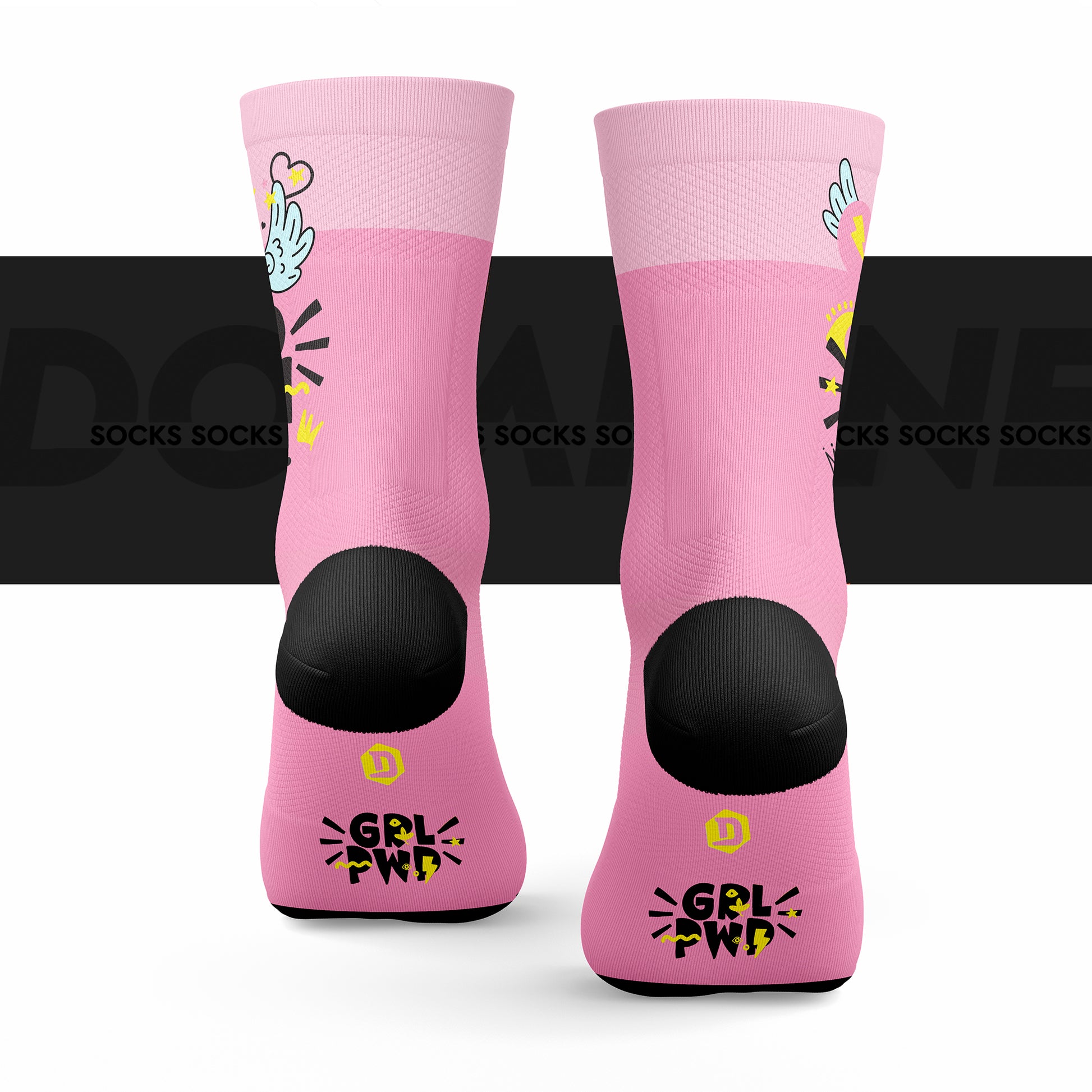 Calcetín Deportivo SOCK GRL ROSA - DOPAMINEOFICIAL