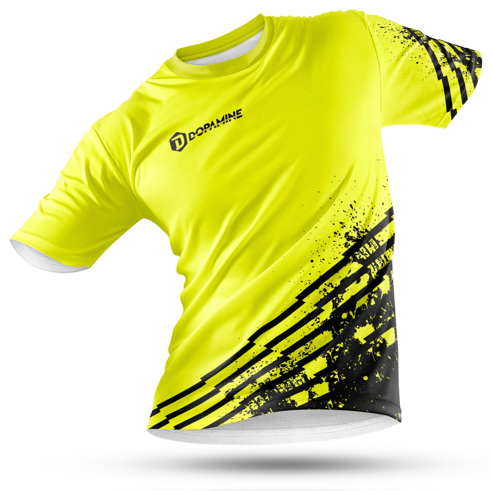 Camiseta técnica AMARILLO FLUOR ™ - DOPAMINEOFICIAL