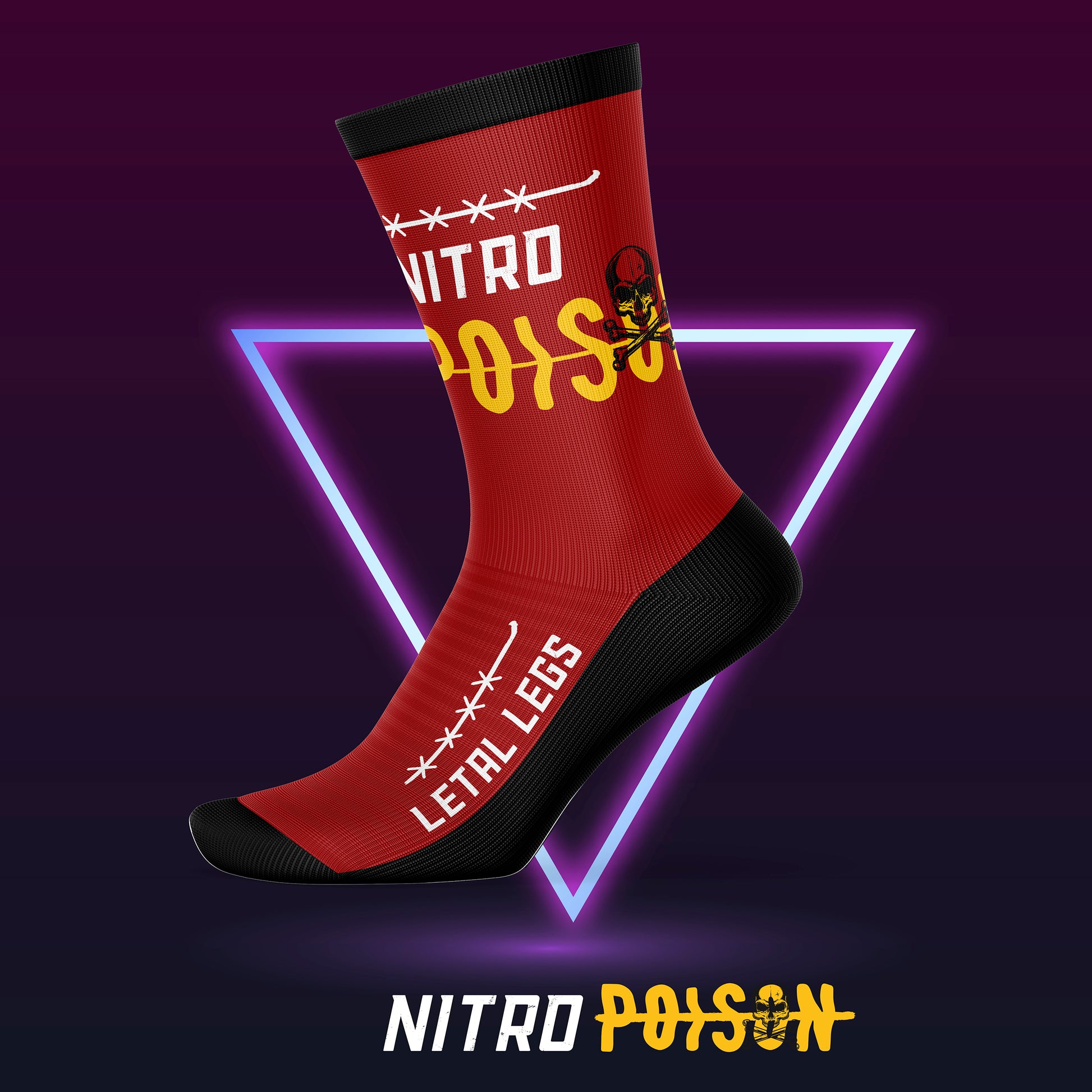 Calcetín Deportivo SOCK NITRO POISON - DOPAMINEOFICIAL