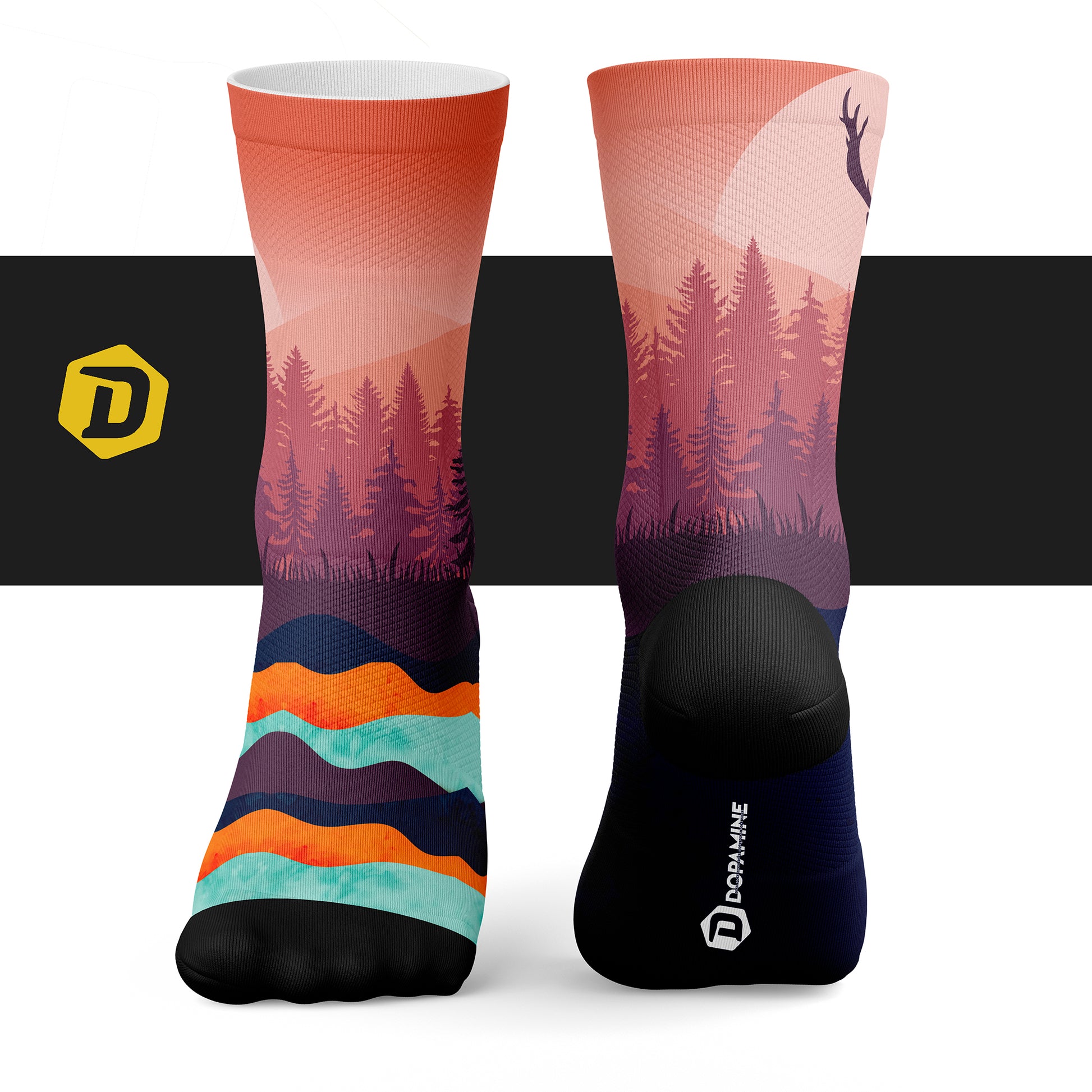 Calcetín Deportivo SOCK WILD DEER - DOPAMINEOFICIAL