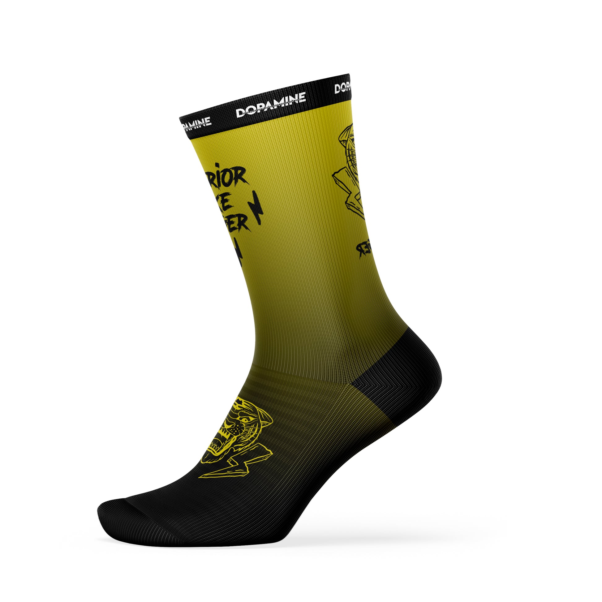 Calcetín Deportivo SOCK WARRIOR LIKE TIGER - DOPAMINEOFICIAL