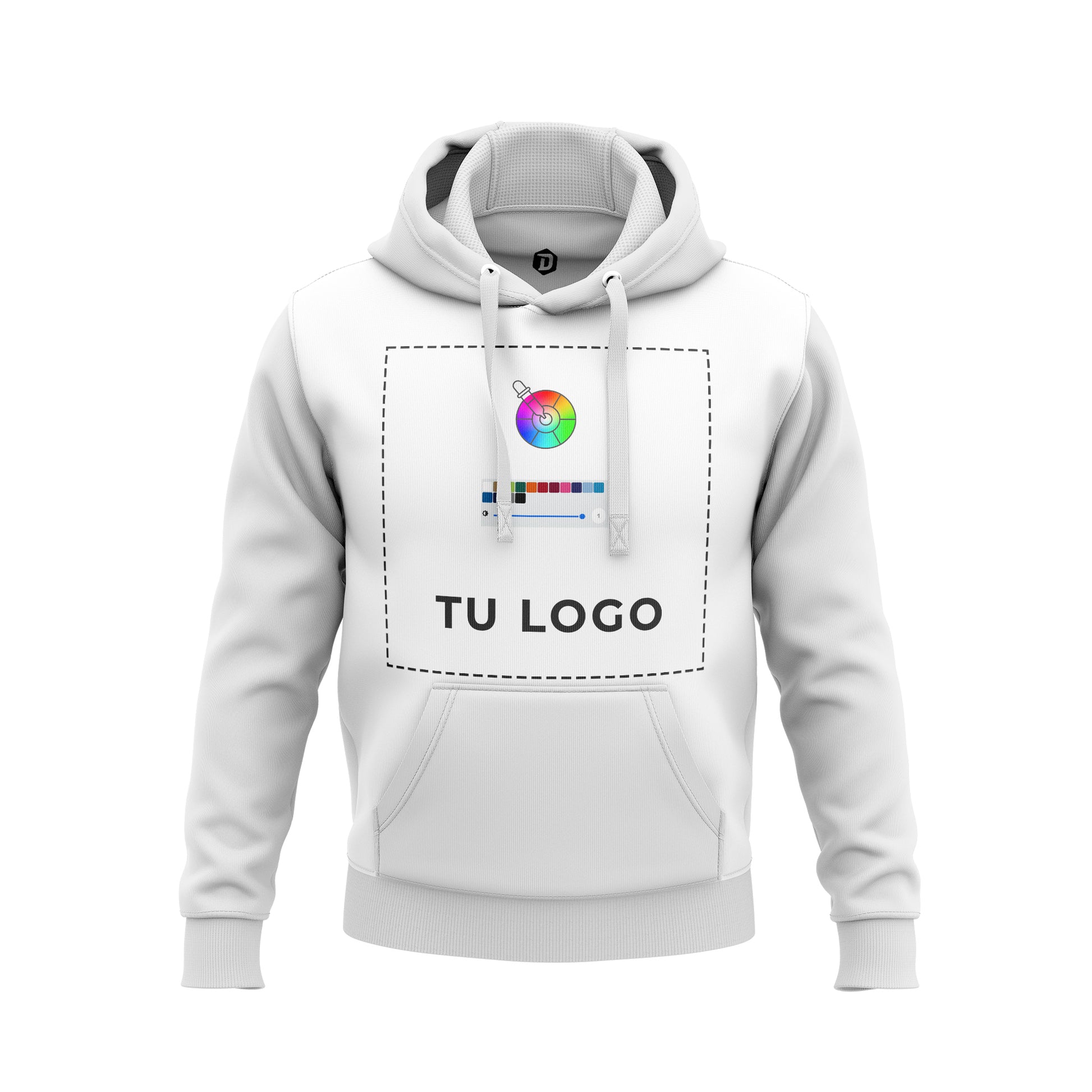 Sudadera Algodón PERSONALIZADA hasta 3 zonas - El placer de personalizar